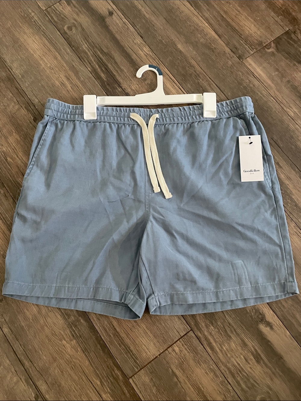 Goodfellow & Co Light Blue Drawstring Men's Shorts